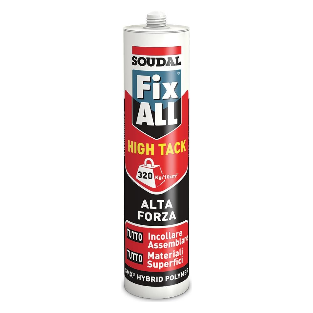 Silicone Neutro Fix-all High Track Sigillante Bianco - Foto 1