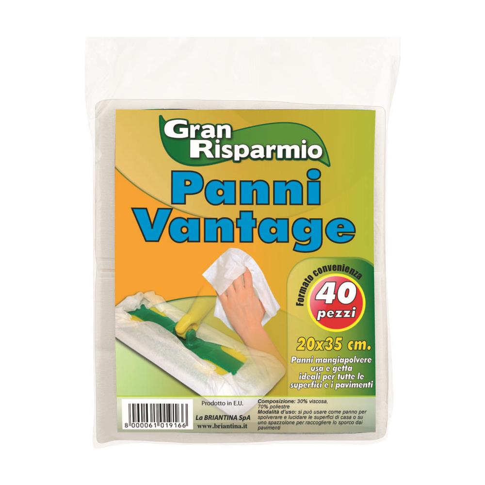 Panni Mangiapolvere Vantage 20x35 40 Pezzi - Foto 1