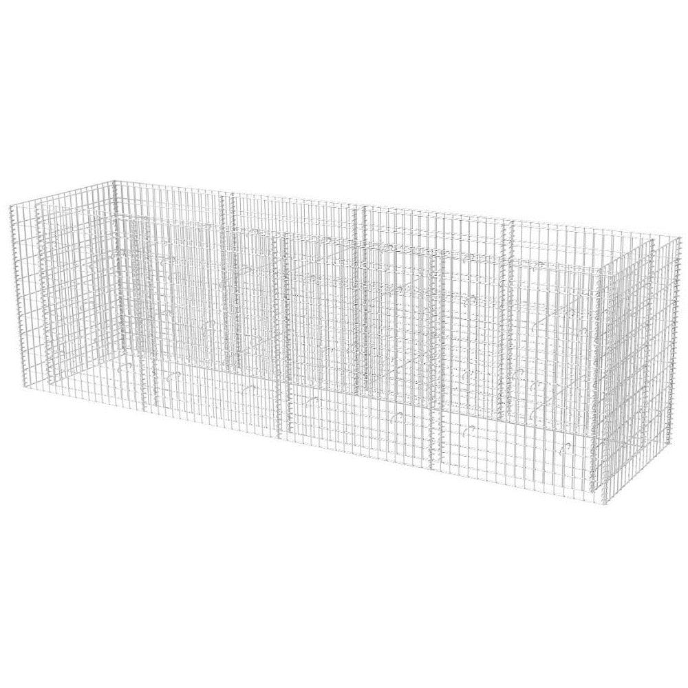 Gabbione Fioriera In Acciaio 360x90x100 Cm - Foto 2