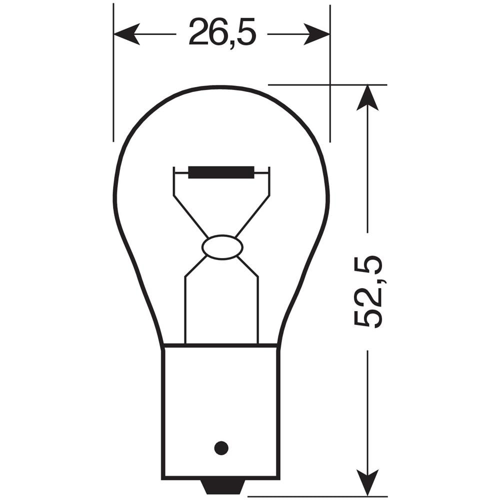 Lampa 12v Ultra Life - Py21w - 21w - Bau15s - 2 Pz - Blister - Arancio - Foto 2
