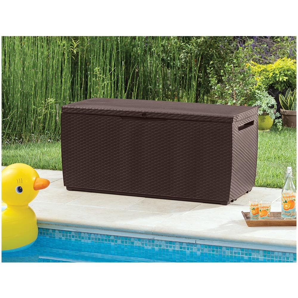 Baule In Resina Da Esterno 123x53.5x57cm Capri K227356 - Foto 1