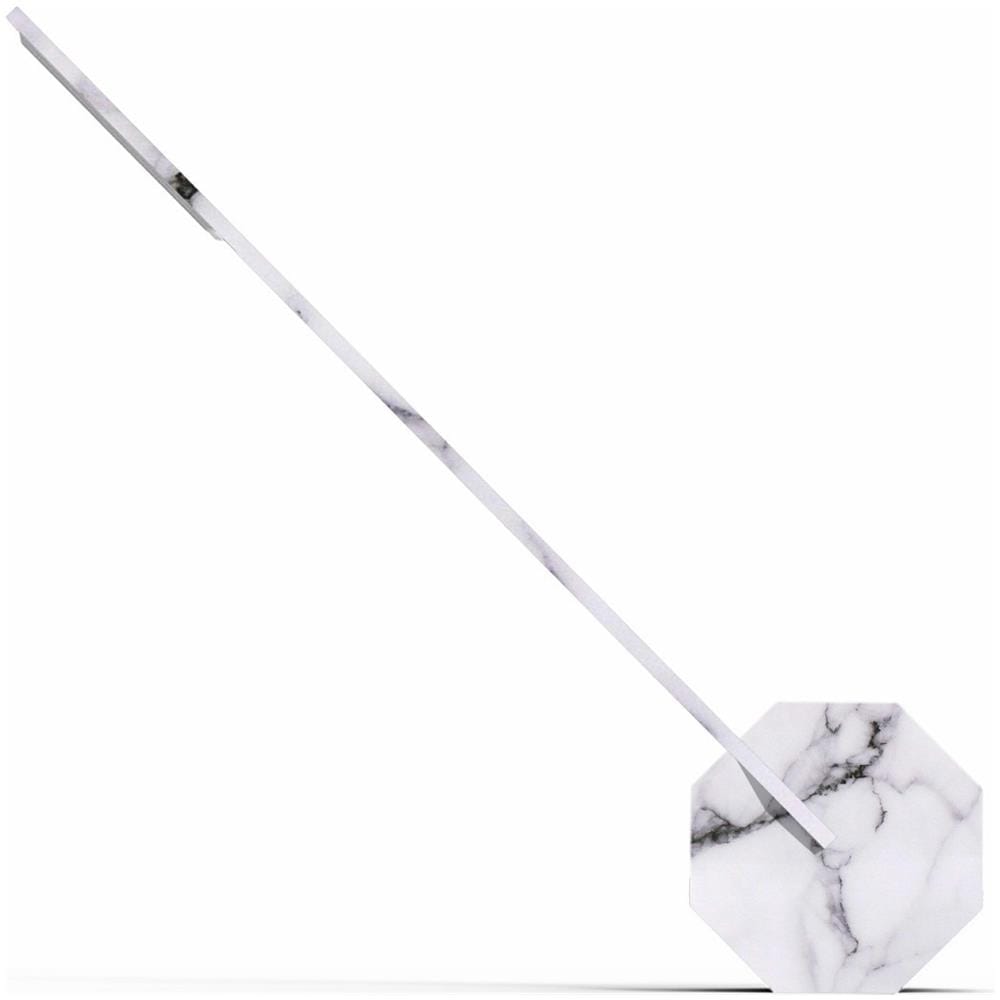 Octagon One, Lampada Da Tavolo, - Marmo Bianco - Foto 1