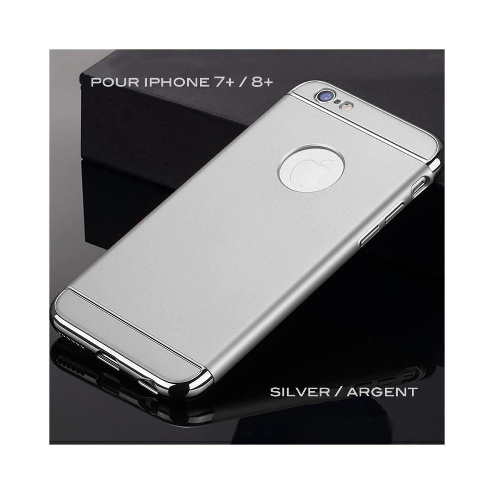 Guscio Sottile Ultra 3 In 1 Dura Del Pc Argento Iphone 7 Plus / 8 Altro - Foto 1