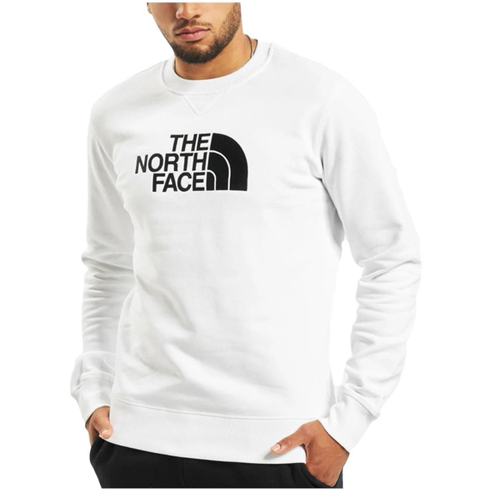 Felpa Da Uomo Girocollo Drew Peak Bianca Taglia Xl Codice 4svr-la9 - Foto 1