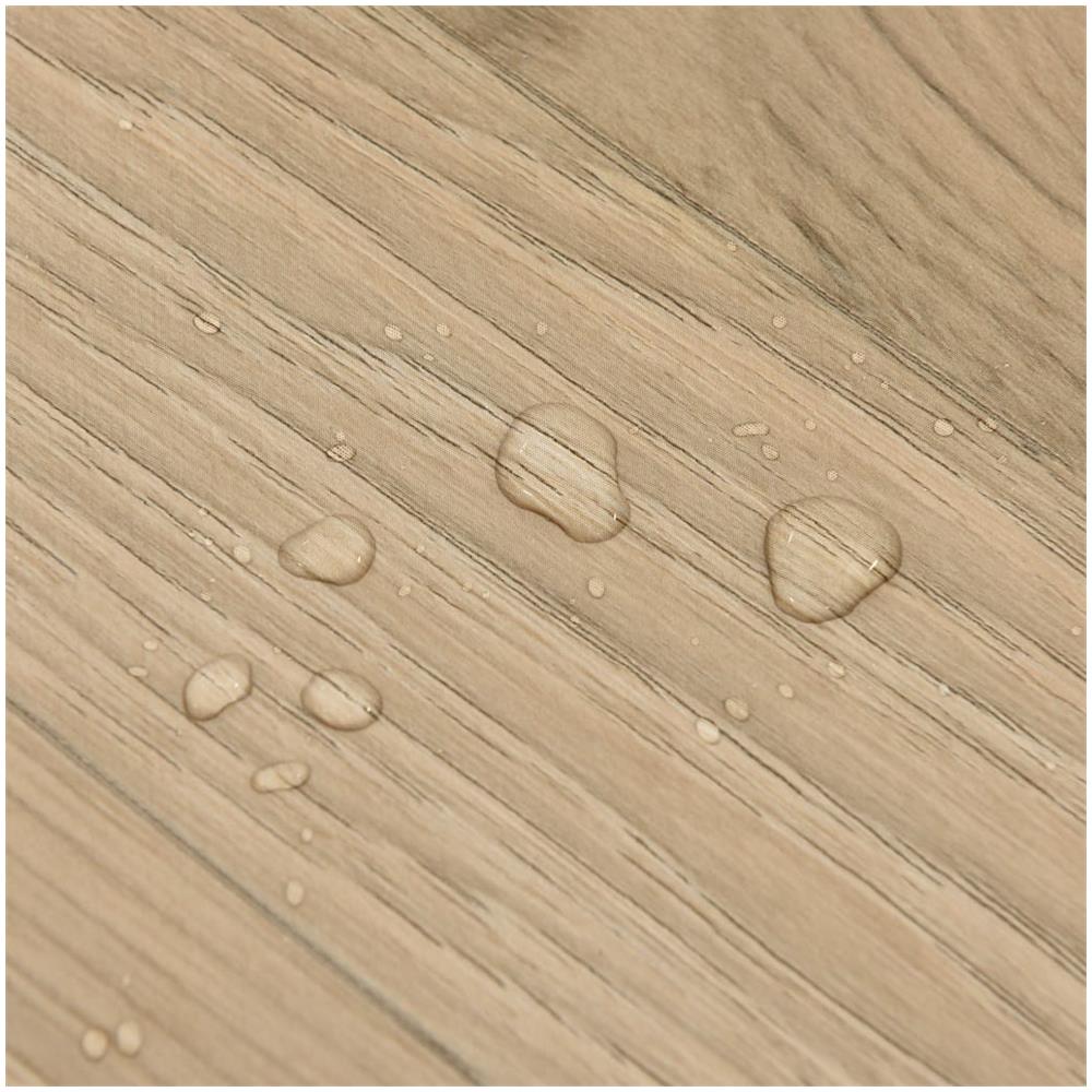 Listoni Pavimenti Autoadesivi 55 pz PVC 5,11 m² Marroni Rigati - Foto 2