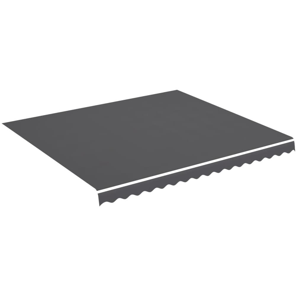 Tessuto di Ricambio per Tenda da Sole Antracite 4x3,5 m - Foto 1