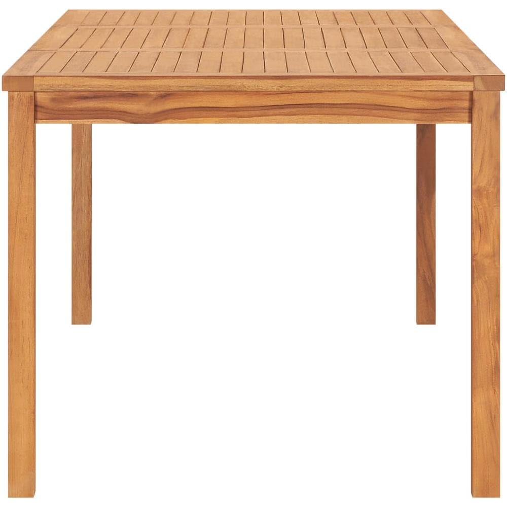 Tavolo da Pranzo da Giardino 180x90x77 cm in Massello di Teak - Foto 2