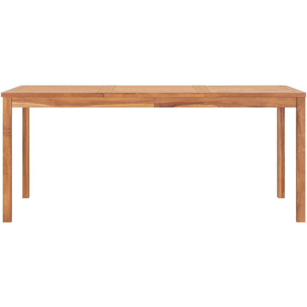 Tavolo da Pranzo da Giardino 180x90x77 cm in Massello di Teak - Foto 3