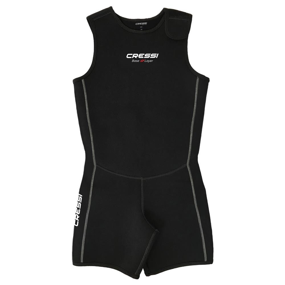 Base Layer Short Vest 2mm Uomo Nero Xxl - Foto 1