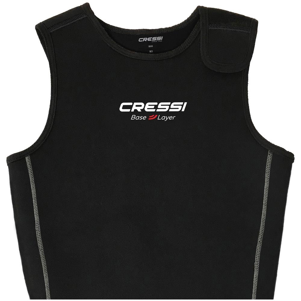 Base Layer Short Vest 2mm Uomo Nero Xxl - Foto 2