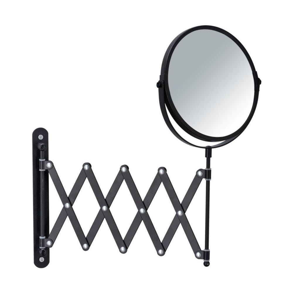 Exclusiv Specchio Cosmetico, Telescopico, Nero, - Foto 1