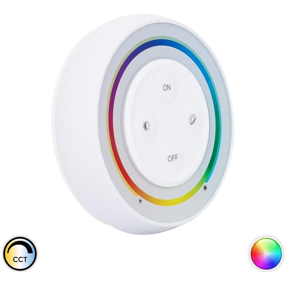 Telecomando Rf Per Regolatori Led Rgb + Cct S2-w Ø70x24 Mm Pc - Foto 2