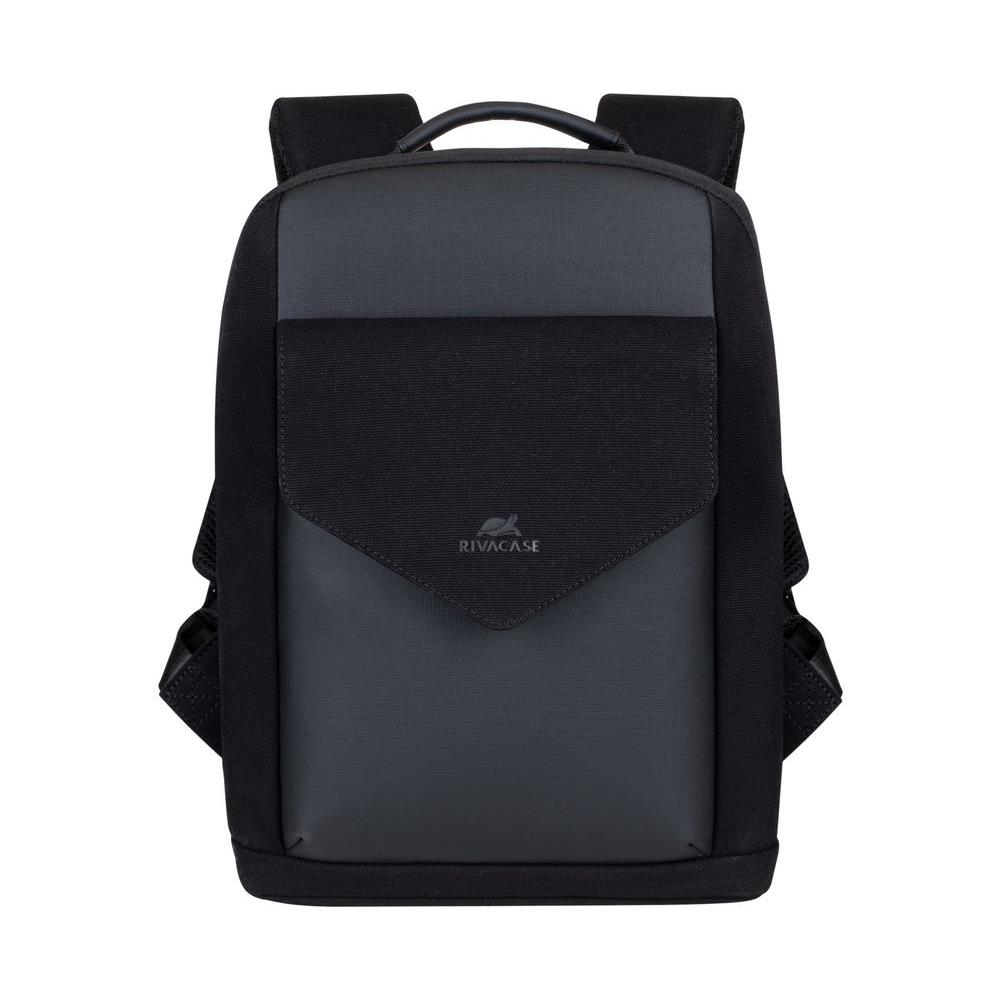 8521 Zaino Urbano in Tela per Laptop fino a 13.3" Colore Nero - Foto 1