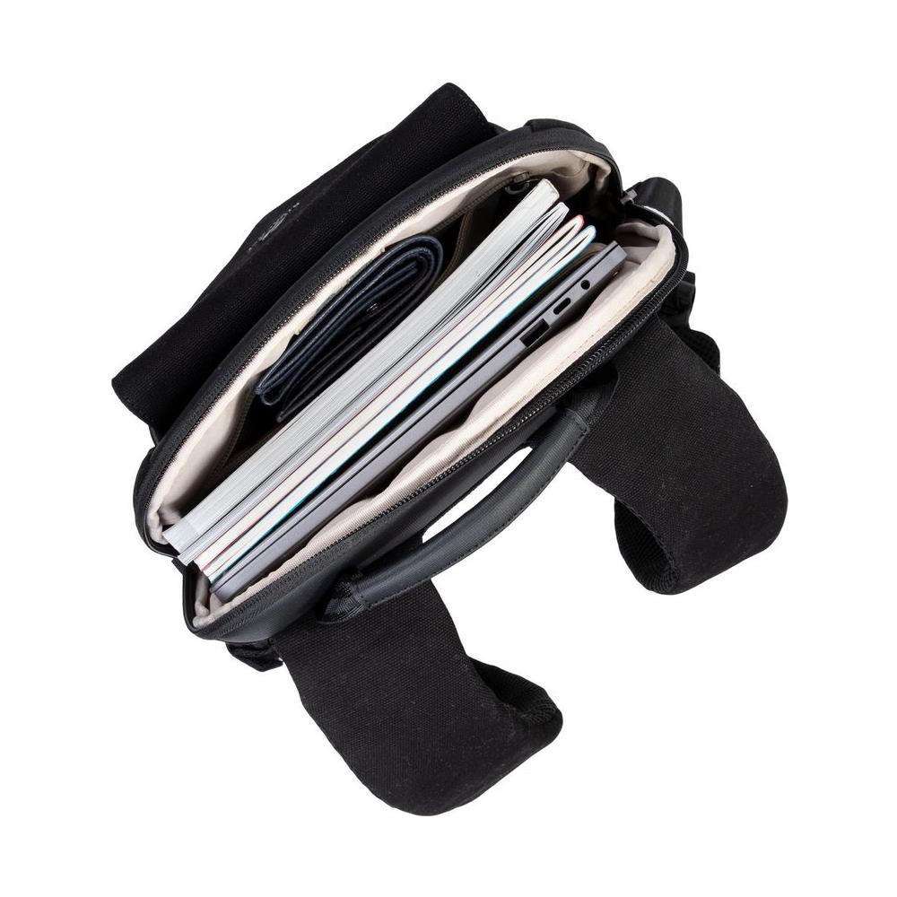 8521 Zaino Urbano in Tela per Laptop fino a 13.3" Colore Nero - Foto 9