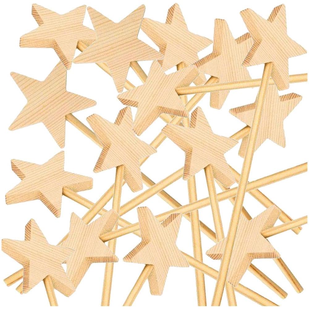 15 Bacchette Magiche In Legno 23 Cm - Foto 1