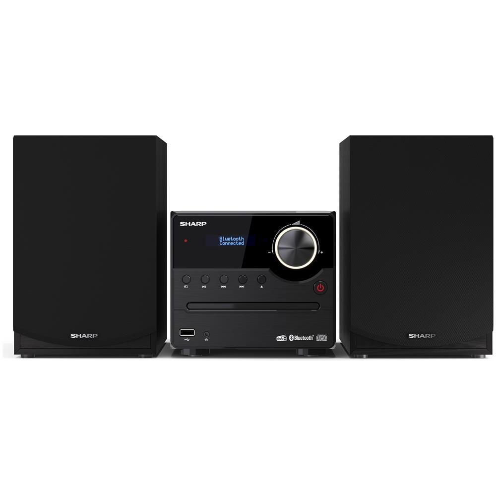 Sistema Hi-Fi Micro XL-B517D con Display LCD DAB+, FM Bluetooth Lettore CD USB MP3 60 Stazioni Preimposte Potenza RMS 45 W Colore Nero - Foto 1