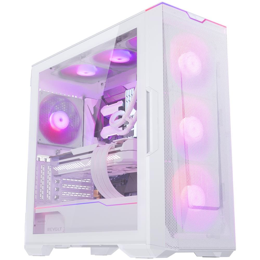 Case Eclipse G500A Midi Tower ATX, EATX, micro ATX, Mini-ITX 3 Porte USB 3.2 Colore Bianco (Finestrato) - Foto 1