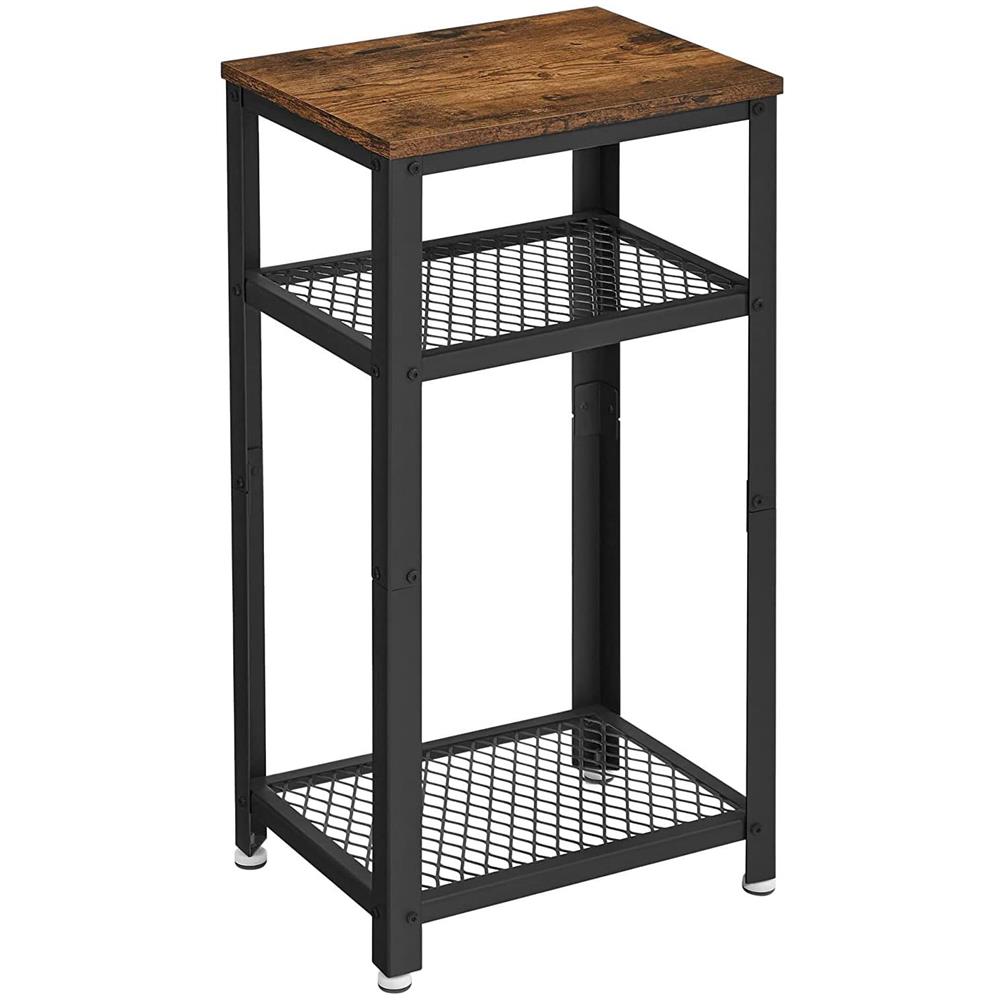 Mobiletto da tavolo in stile rustico per soggiorno e camera da letto LET75BX - Foto 1