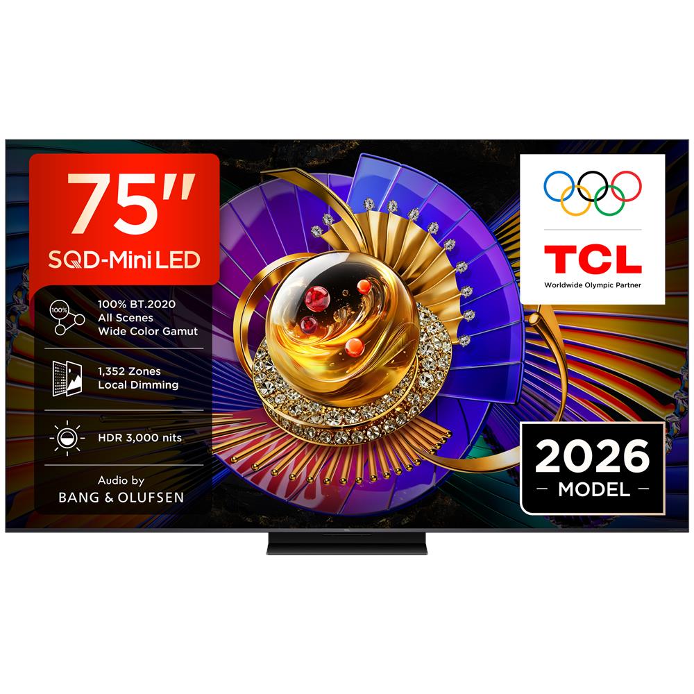 C7L TV 75C7L SQD-Mini LED da 75", 4K HDR, 3000 nit, 1.352 zone di dimming, Google TV, 144Hz, Dolby Vision & Atmos, Audio Bang & Olufsen - Foto 1