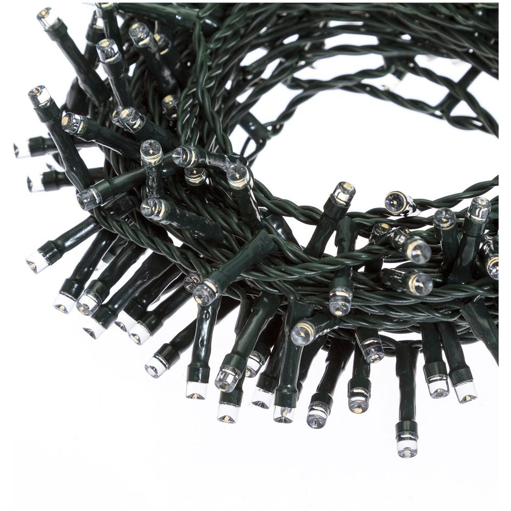 Minilucciole Esterno 100 Led Colore Bianco Caldo da 7 Metri - Foto 2
