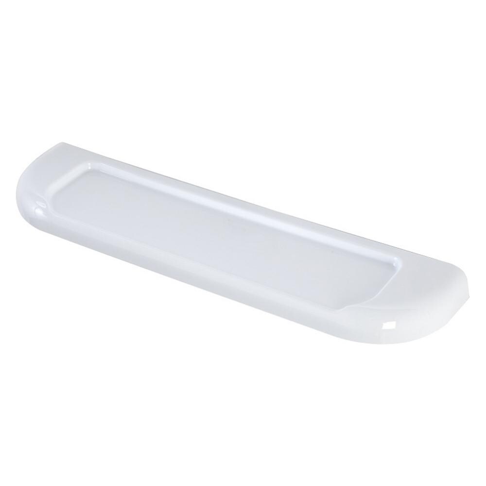 Mensola in ABS con doppio fissaggio arredo bagno bianco 50cm - Foto 2