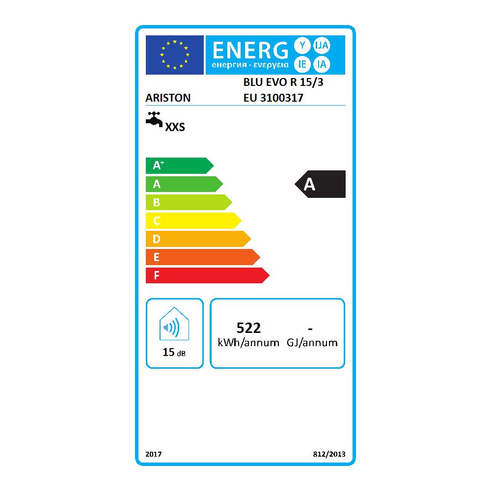 BLU EVO R 15/3 EU Verticale Boiler Sistema per caldaia singola Grigio, Bianco - Foto 3