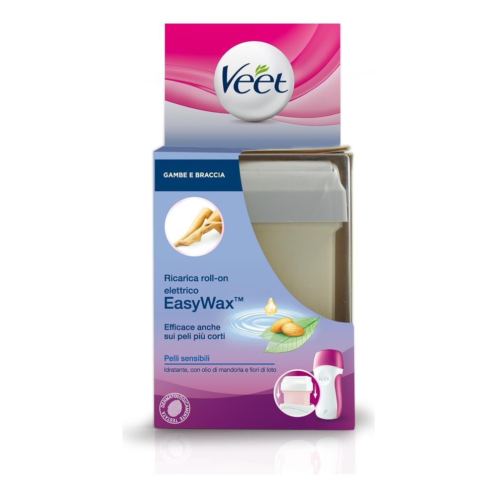 Easywax Ricarica Roll-on Elettrico Pelli Sensibili Cura Del Corpo - Foto 2