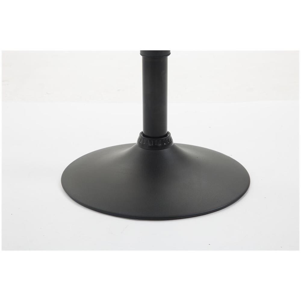 Set 2 Sgabelli Bar Braga in Tessuto - Coppia Sedie Cucina Regolabili con Schienale e Braccioli - Sedie Sgabello Bancone Imbottite Tortora - Foto 1