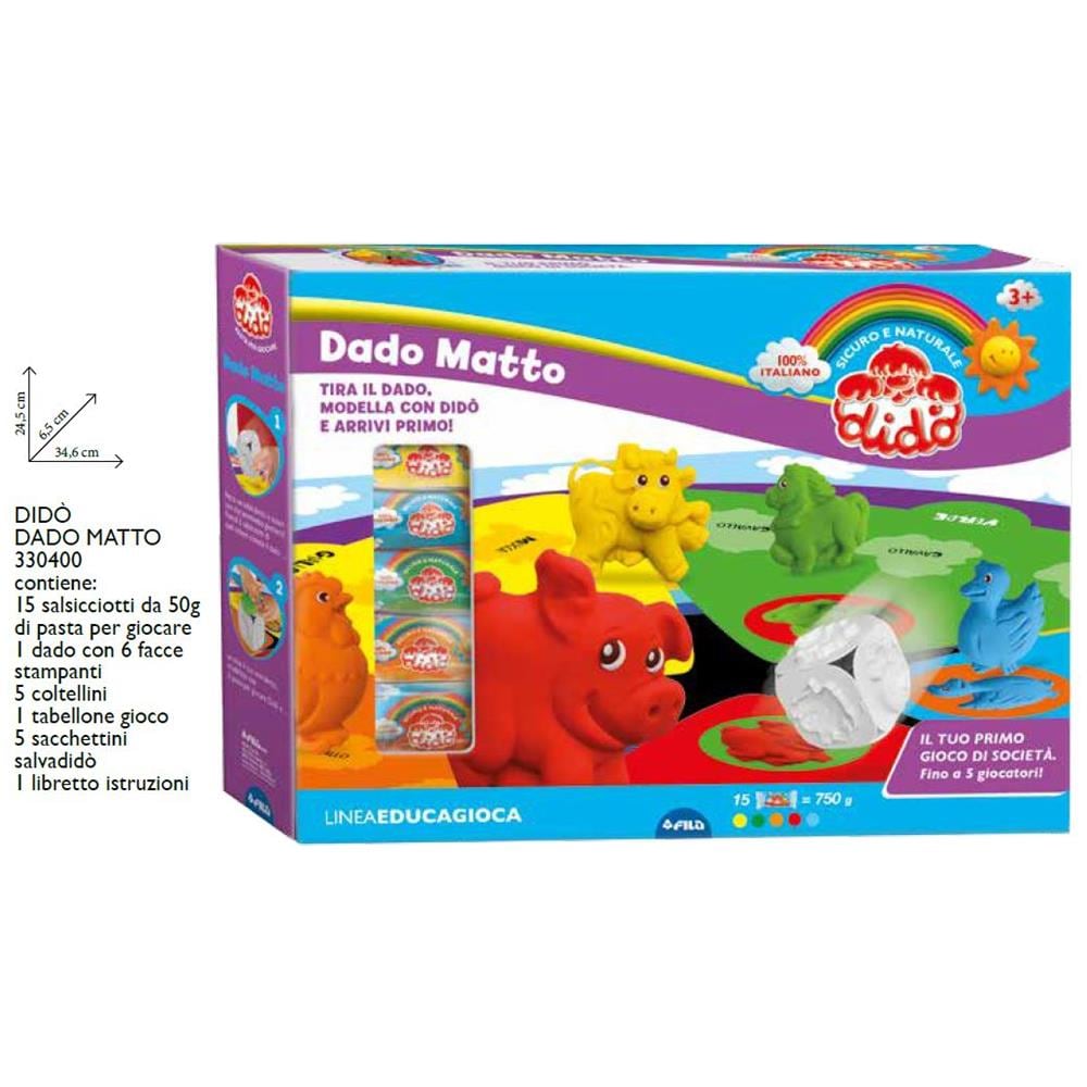 Didò- Dado Matto-gioco Di Società, 330400 - Foto 1