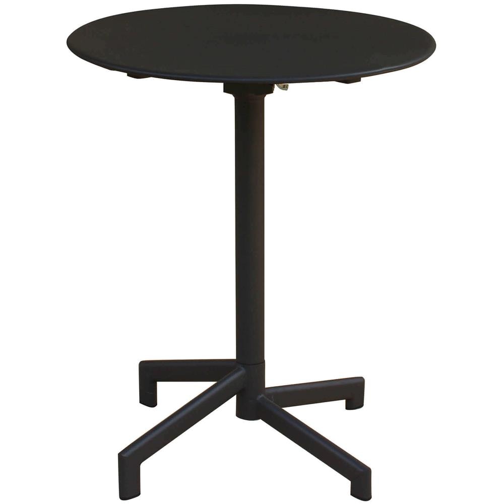 Opera - Set Tavolo In Metallo Cm Ø 60 X 74 H Con 2 Poltrone Maris - Foto 4