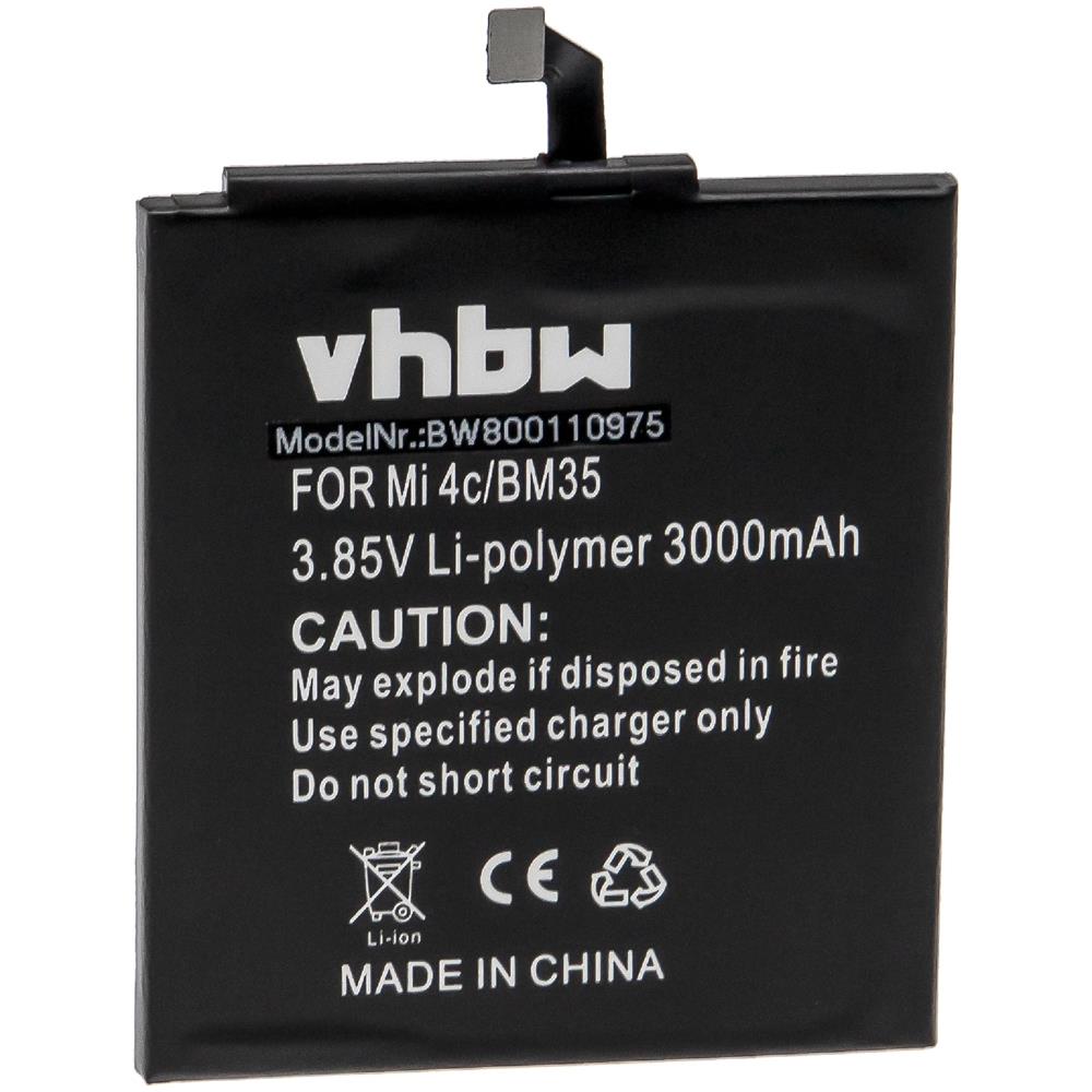 Batteria Sostituisce Xiaomi Bm35 Per Smartphone Cellulare Telefono Cellulari (3000mah, 3,85v, Li-poly)  - Foto 2