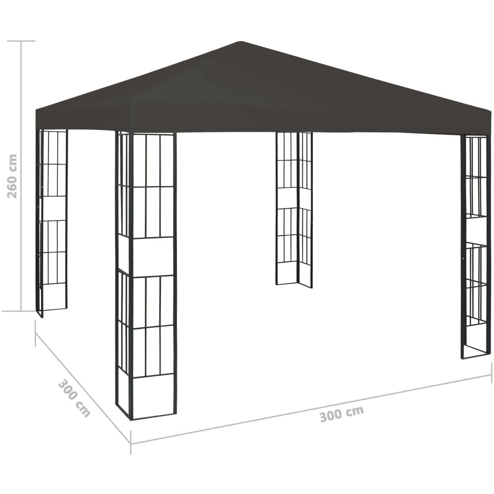 Gazebo 3x3 M Antracite - Foto 7