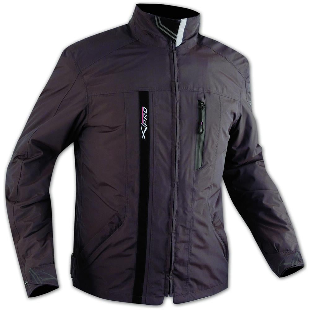 Giacca Moto Scooter Protezioni Ce Sfoderabile Giubbino Impermeabile Brown M - Foto 1