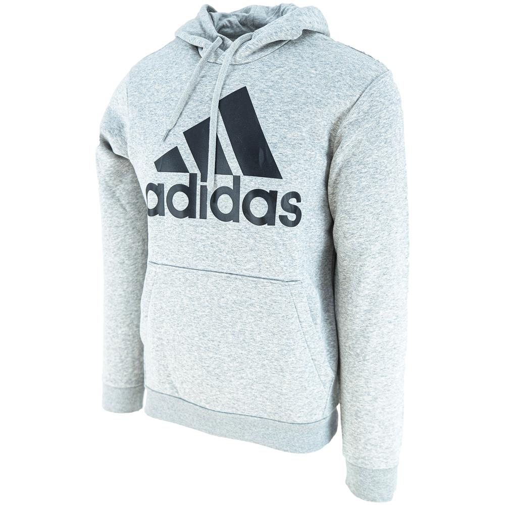 Felpa Da Uomo Con Cappuccio Essentials Big Logo Grigia Taglia M Codice Gk9577 - Foto 11