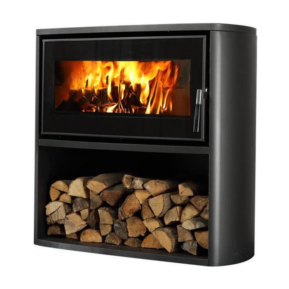 Stufa A Legna 7,7kw Nera - Fr9010570b - Foto 1