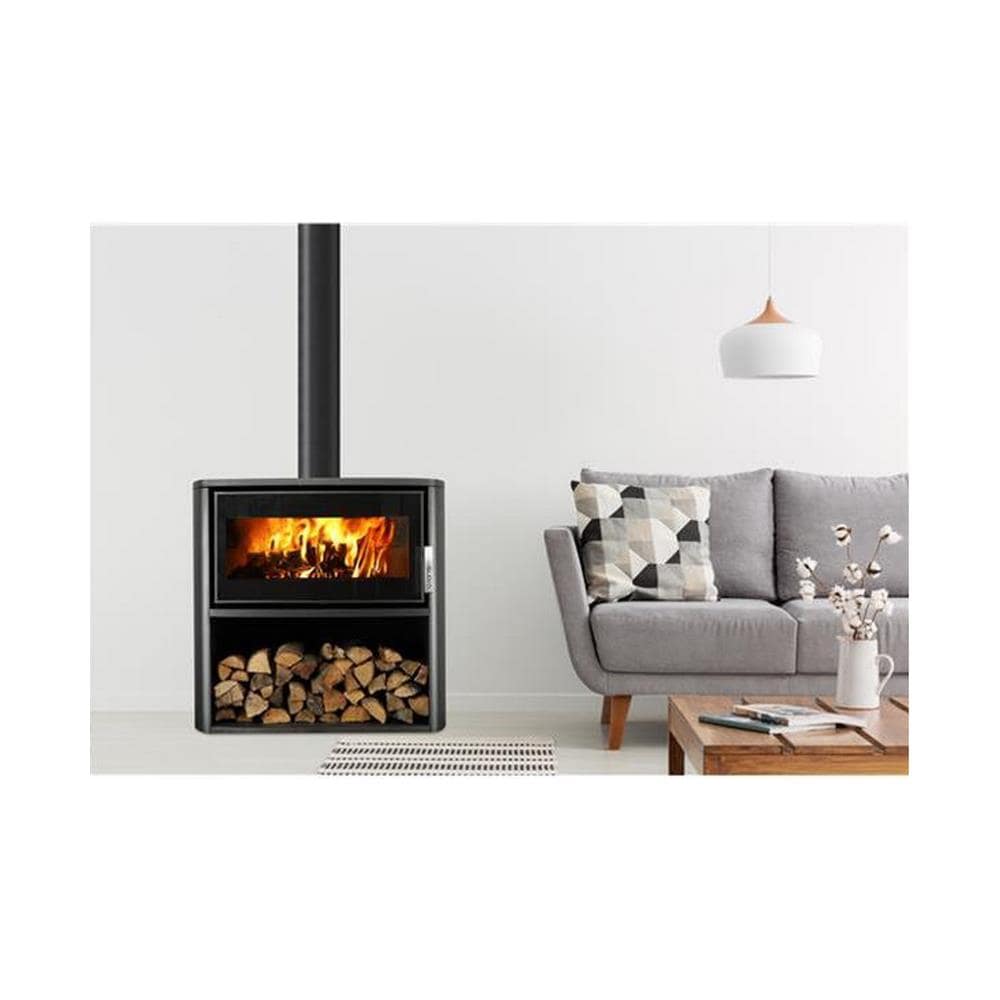 Stufa A Legna 7,7kw Nera - Fr9010570b - Foto 4