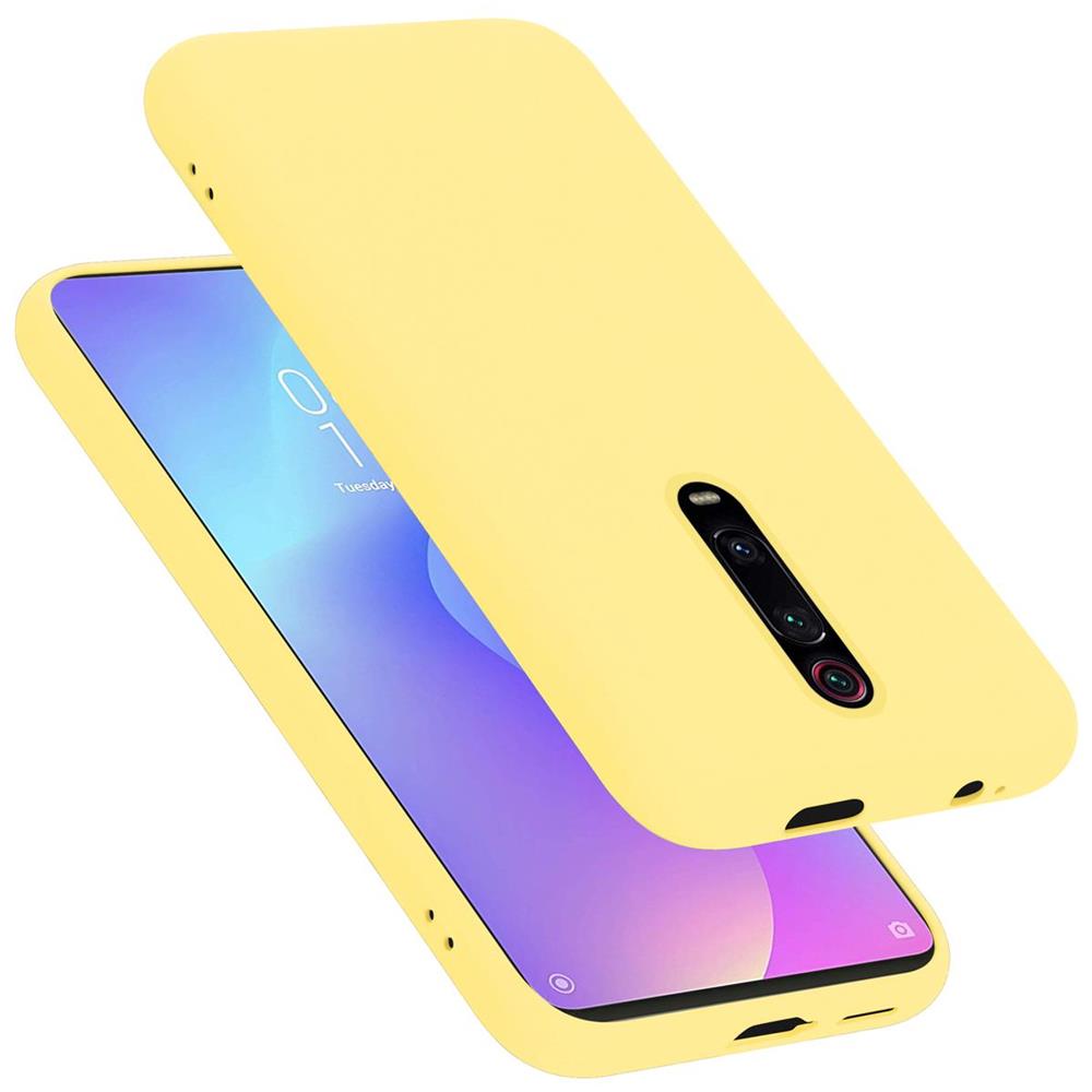 Cadorabo Custodia Compatibile Con Xiaomi Mi 9t / Redmi K20 / Redmi K20 Pro In Liquid Giallo - Coperchio Protettivo In Silicone Tpu Flessibile - Foto 1