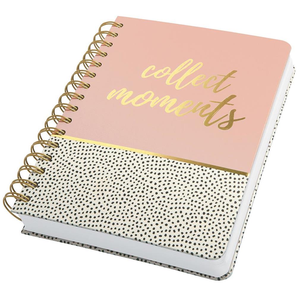 Jn601 Quaderno Per Scrivere A5 240 Fogli Nero, Rosa, Bianco - Foto 1