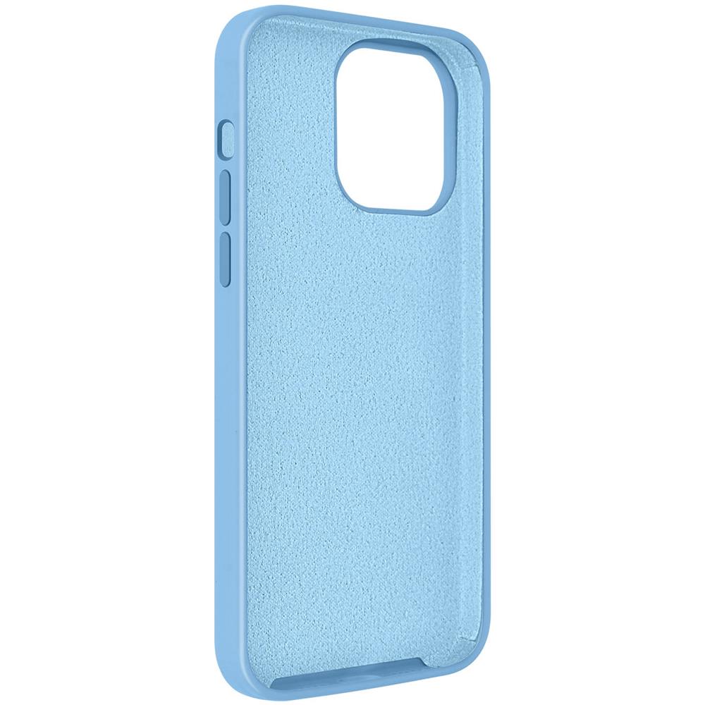 Cover Per Iphone 14 Pro Max Ibrida Semirigida Sottile Leggera Blu Acciaio - Foto 5
