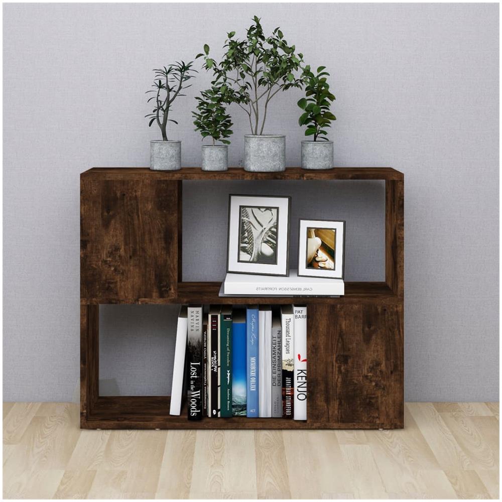 Libreria /divisorio Rovere Fumo 80x24x63 Cm - Foto 2