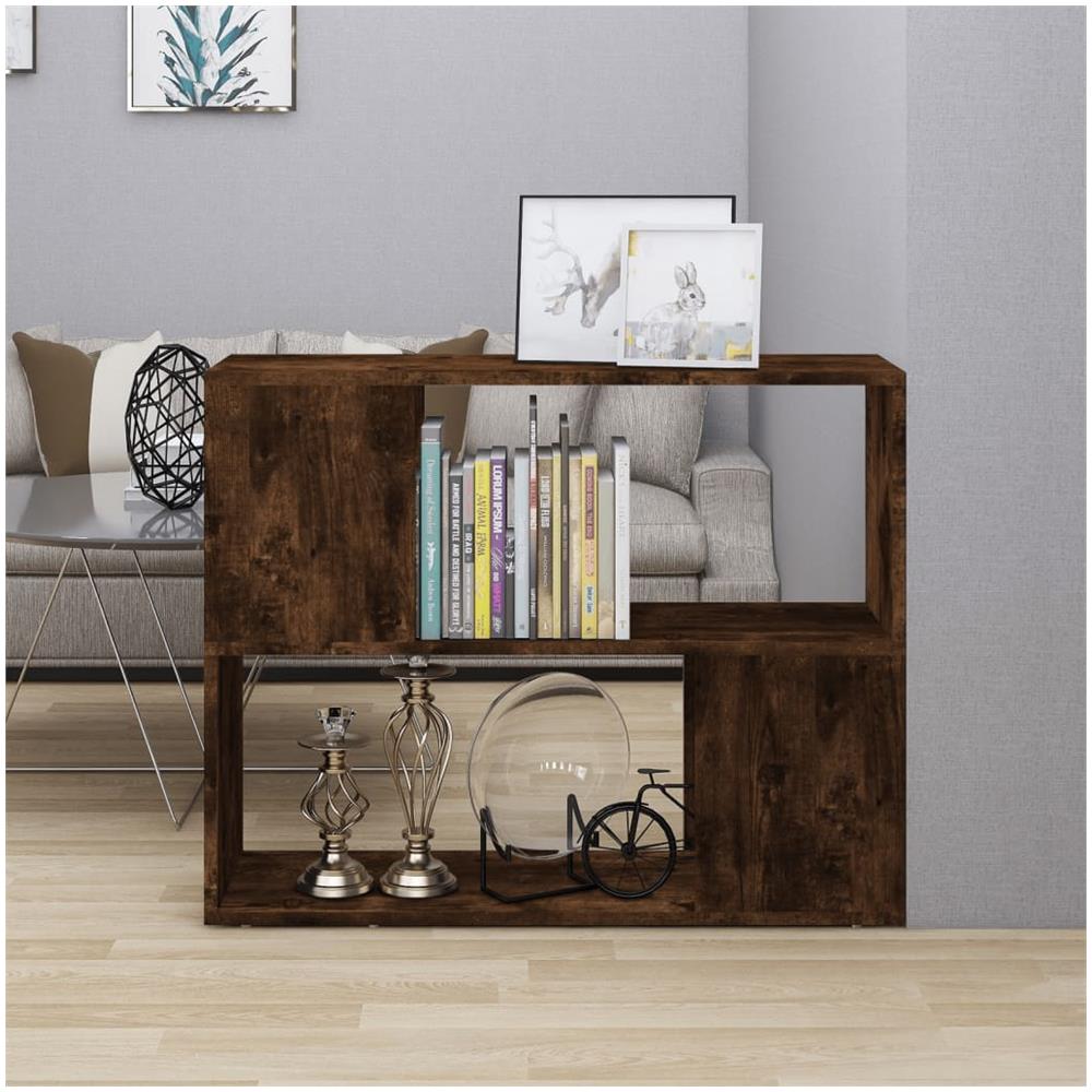 Libreria /divisorio Rovere Fumo 80x24x63 Cm - Foto 8