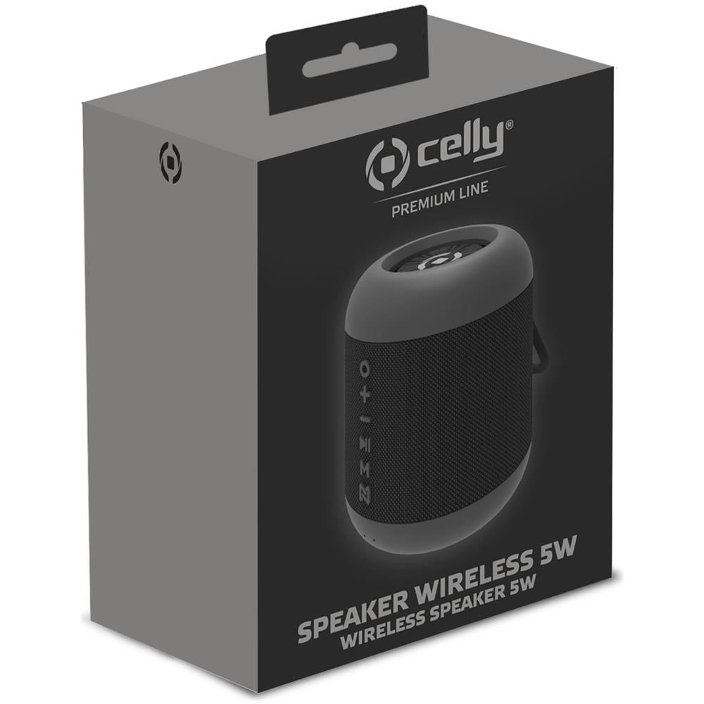 Speaker Wireless 5w Funzione Tws Per Accoppiare Piu' Bost Allo Stesso Dispositivo Autonomia Oltre 4 Ore Resistente All''acqua Porta Aux Usb-c Nero - Foto 4