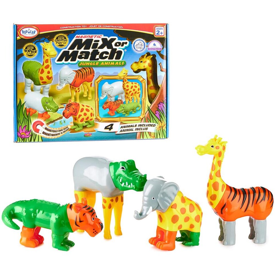 Hape 11006 - Trova & Mescola Animali, Gioco Educativo In Legno Per Bambini
