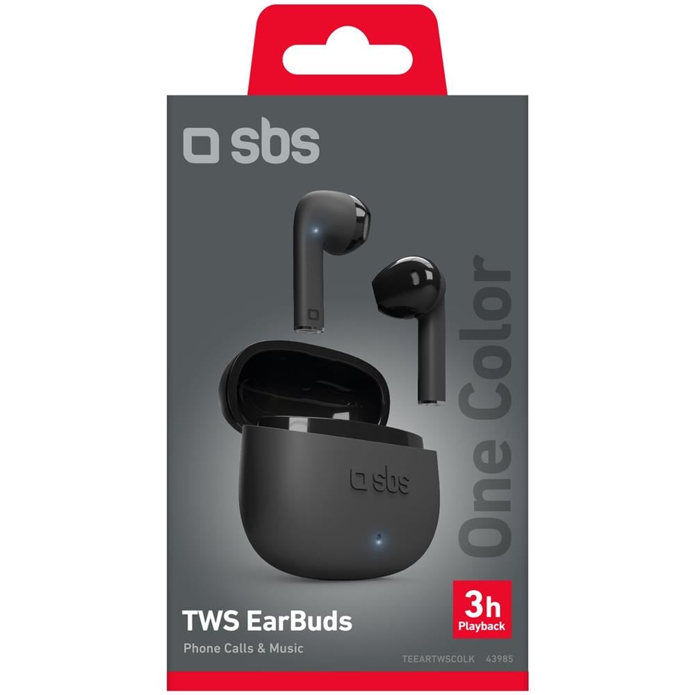 One Color Auricolare True Wireless Stereo (TWS) In-ear Musica e Chiamate Bluetooth Nero - Foto 4