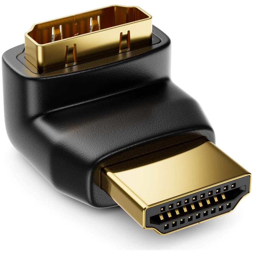 Adattatore HDMI M /F 90° verso il basso (IADAP HDMI-L) - Foto 1