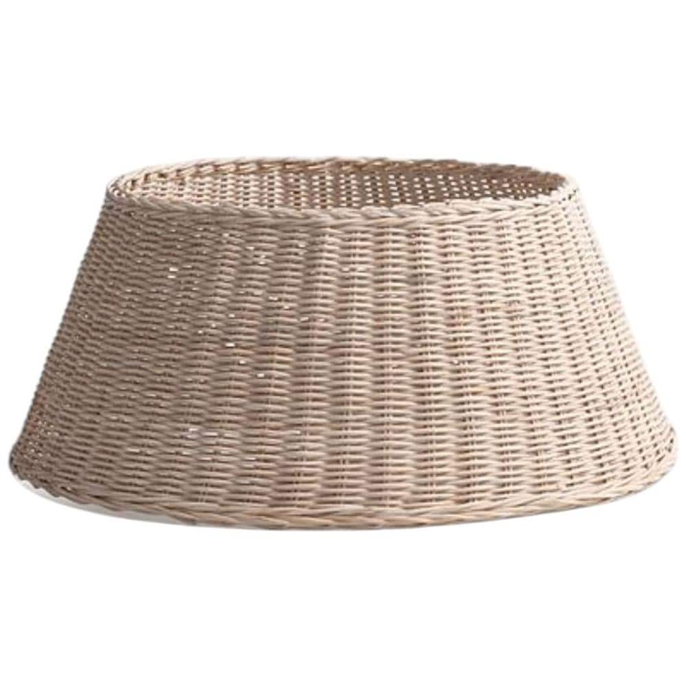 Copertura albero di Natale, tessuto per base, marrone, 68x25 cm - Foto 1