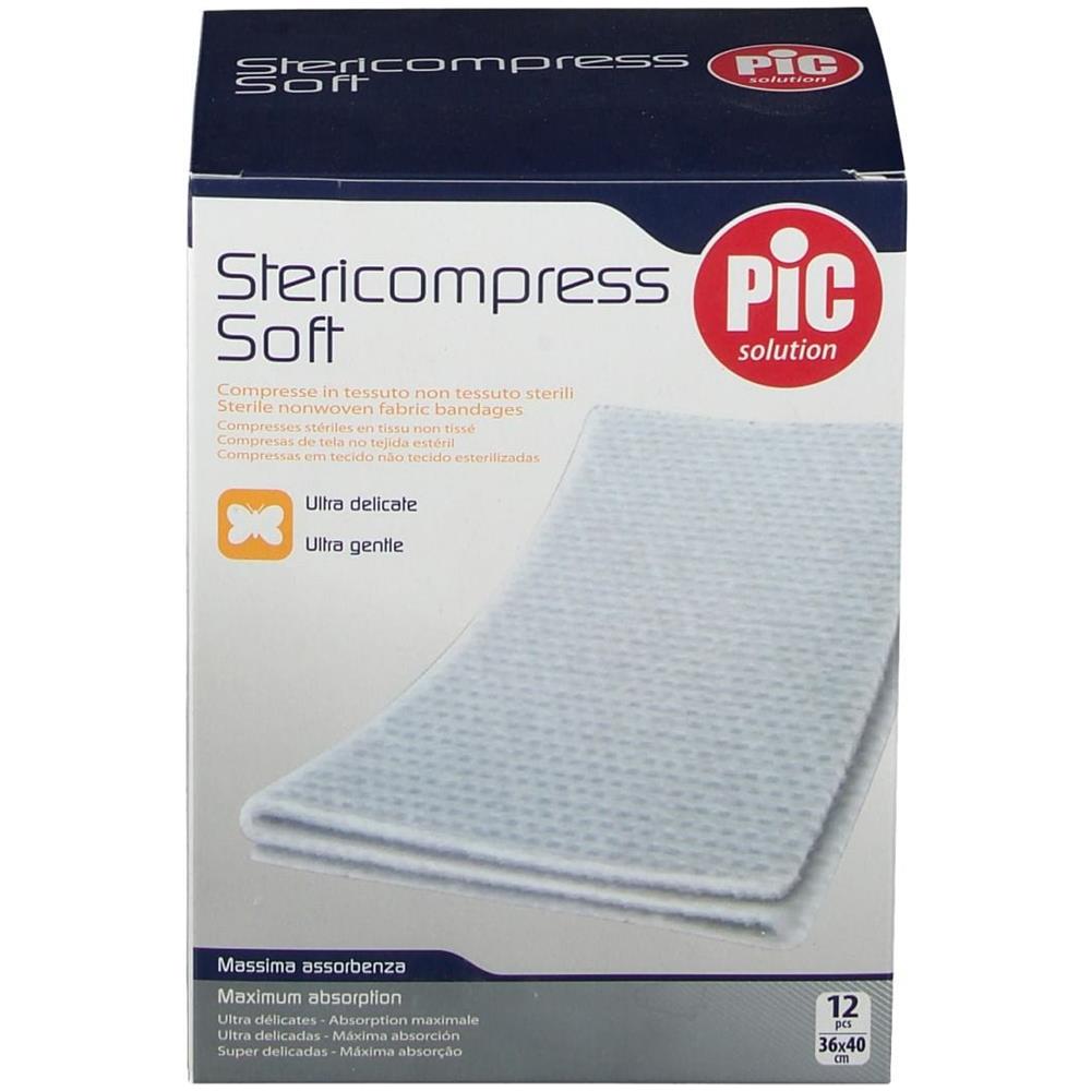 Garza Stericompress Soft XL Tnt 36X40CM 12 Pezzi - Foto 2