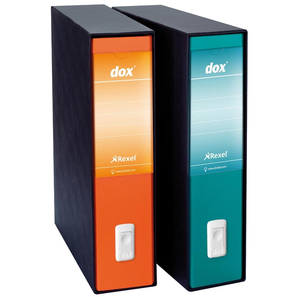 Dox 2 Registratore A Leva Formato A4+ Verde mare (6 registratori) - Foto 1