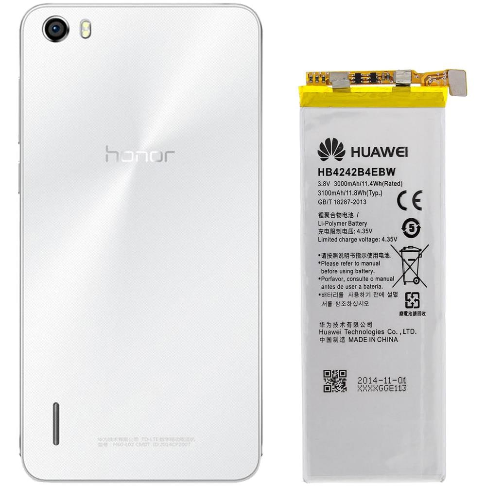 Batteria Originale Hb4242b4ebw 3000mah Honor 6 - Foto 6