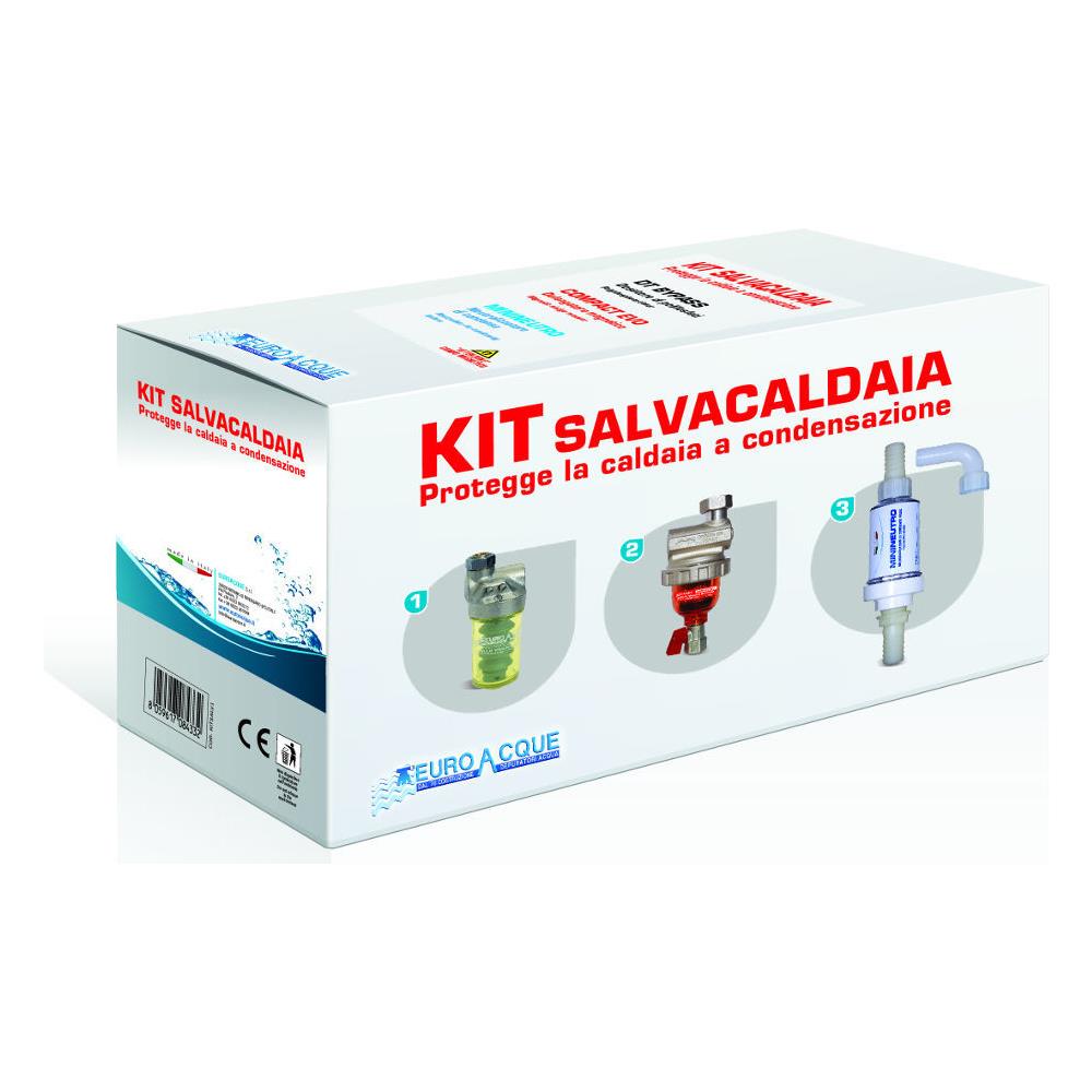 Kit Salvacaldaia1 - Dosatore Di Polifosfato Dt + Defangatore Filtro Magnetico Compact Evo + Neutralizzatore Di Condensa Minineutro - Foto 1